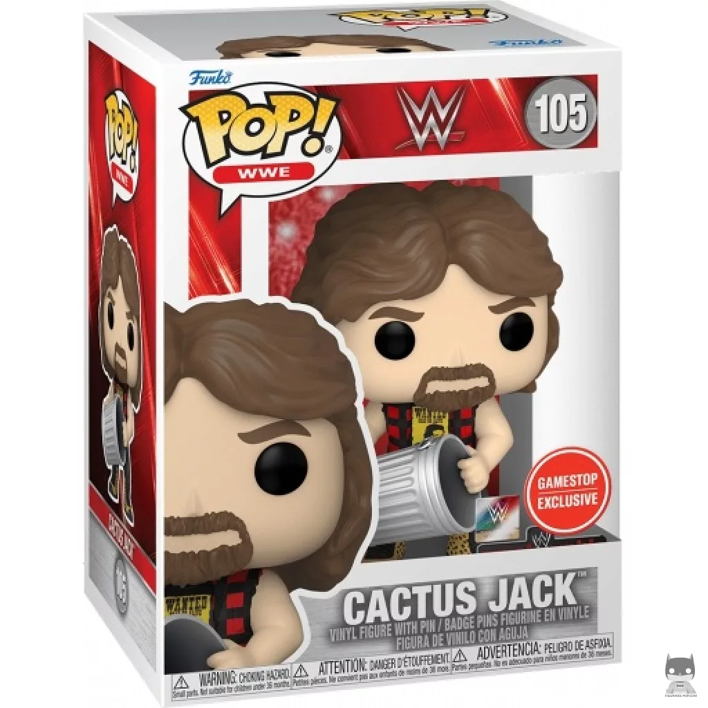 Cactus Jack Funko Pop! figure in its box