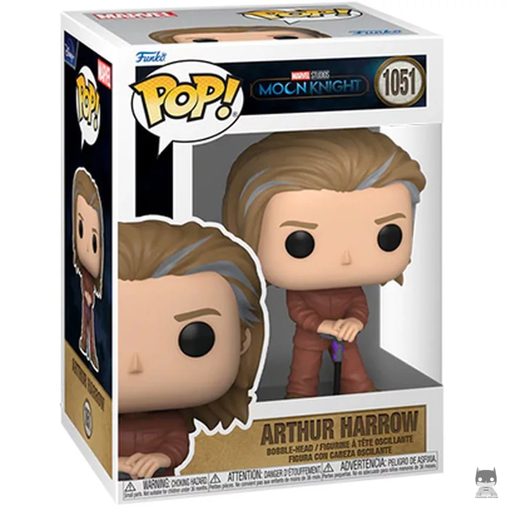 Arthur Harrow Funko Pop! figure in its box