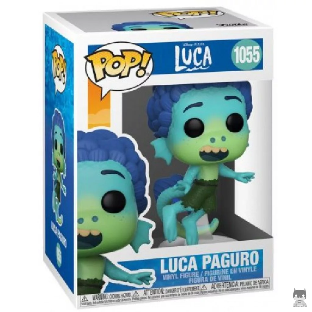 Luca Paguro Funko Pop! figure in its box