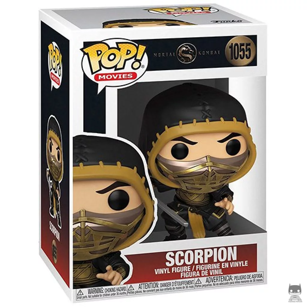 Scorpion Funko Pop! figure in its box