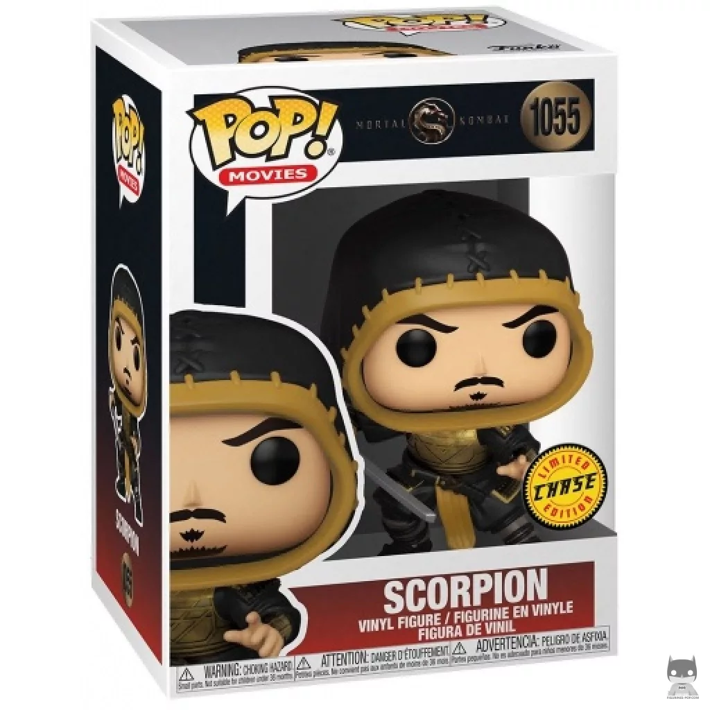 Scorpion (Metallic) (Chase) Funko Pop! figure in its box