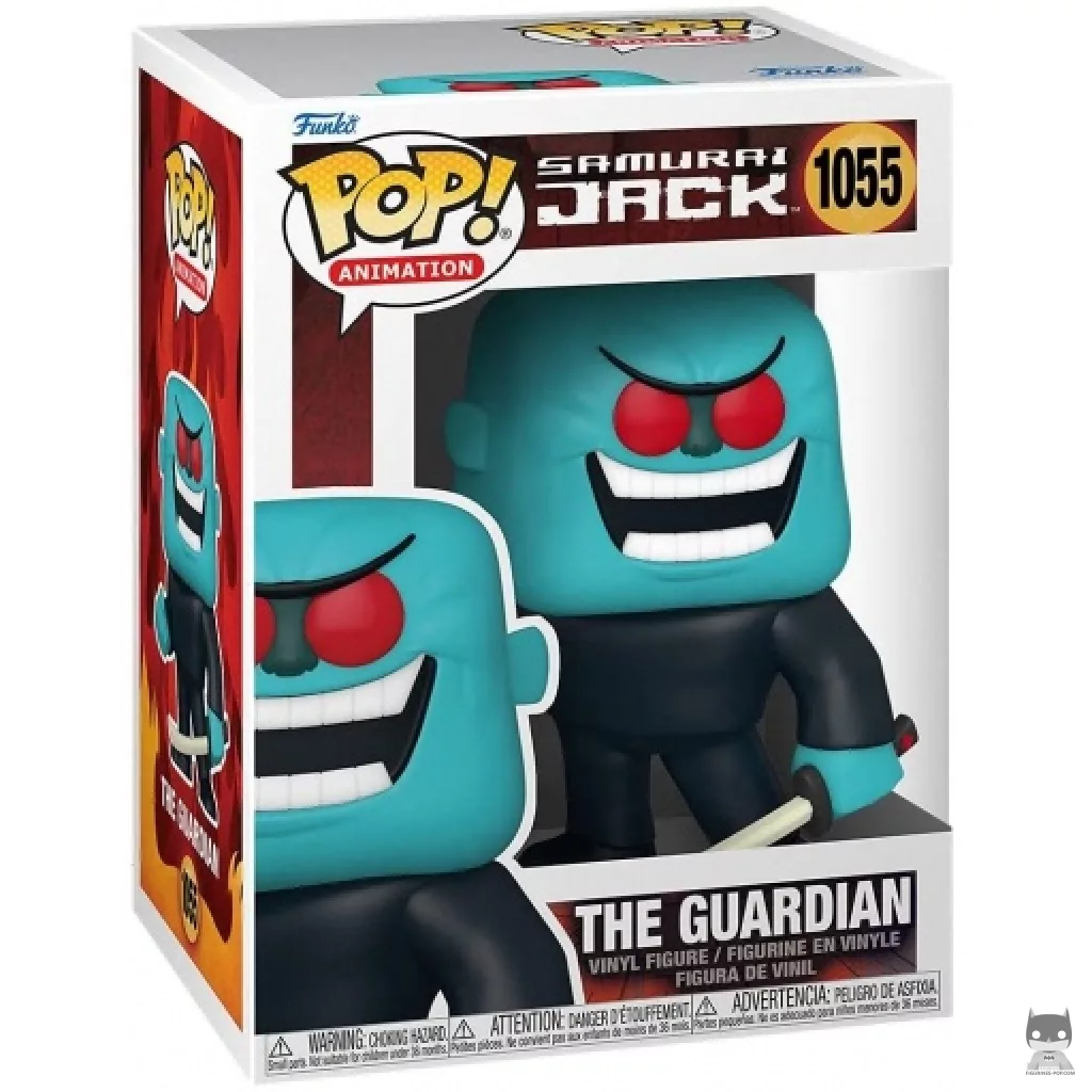 The Guardian Funko Pop! figure in its box