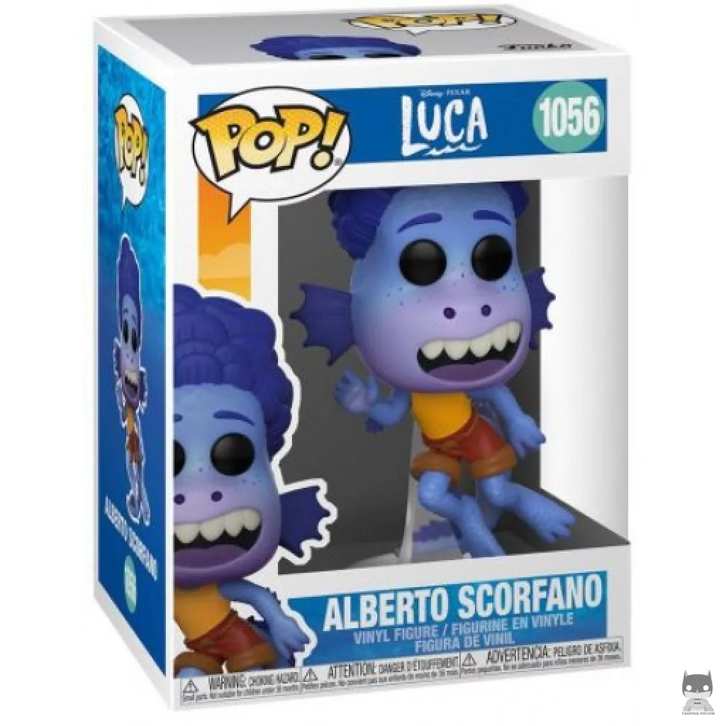 Alberto Scorfano Funko Pop! figure in its box