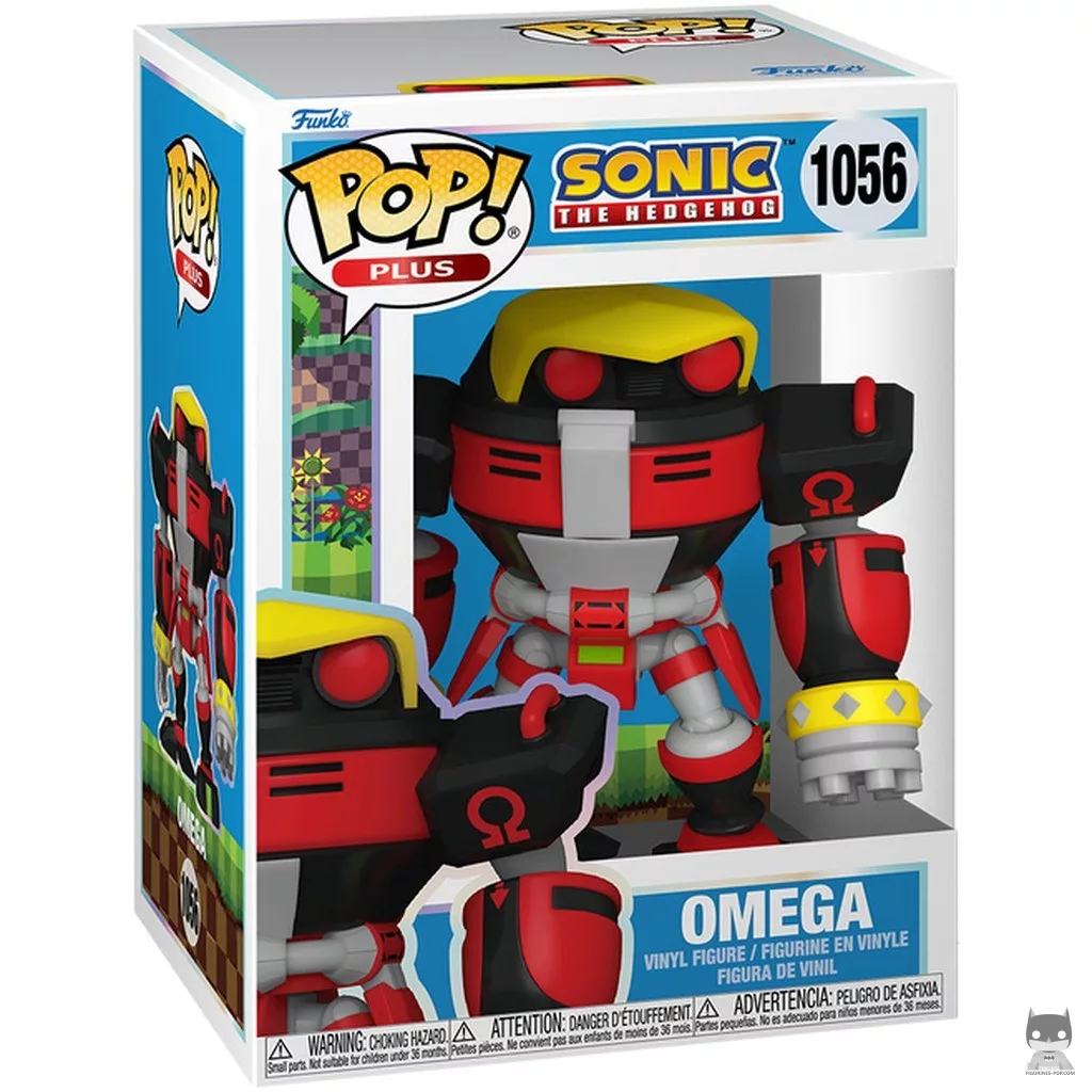 Omega Funko Pop! figure in its box