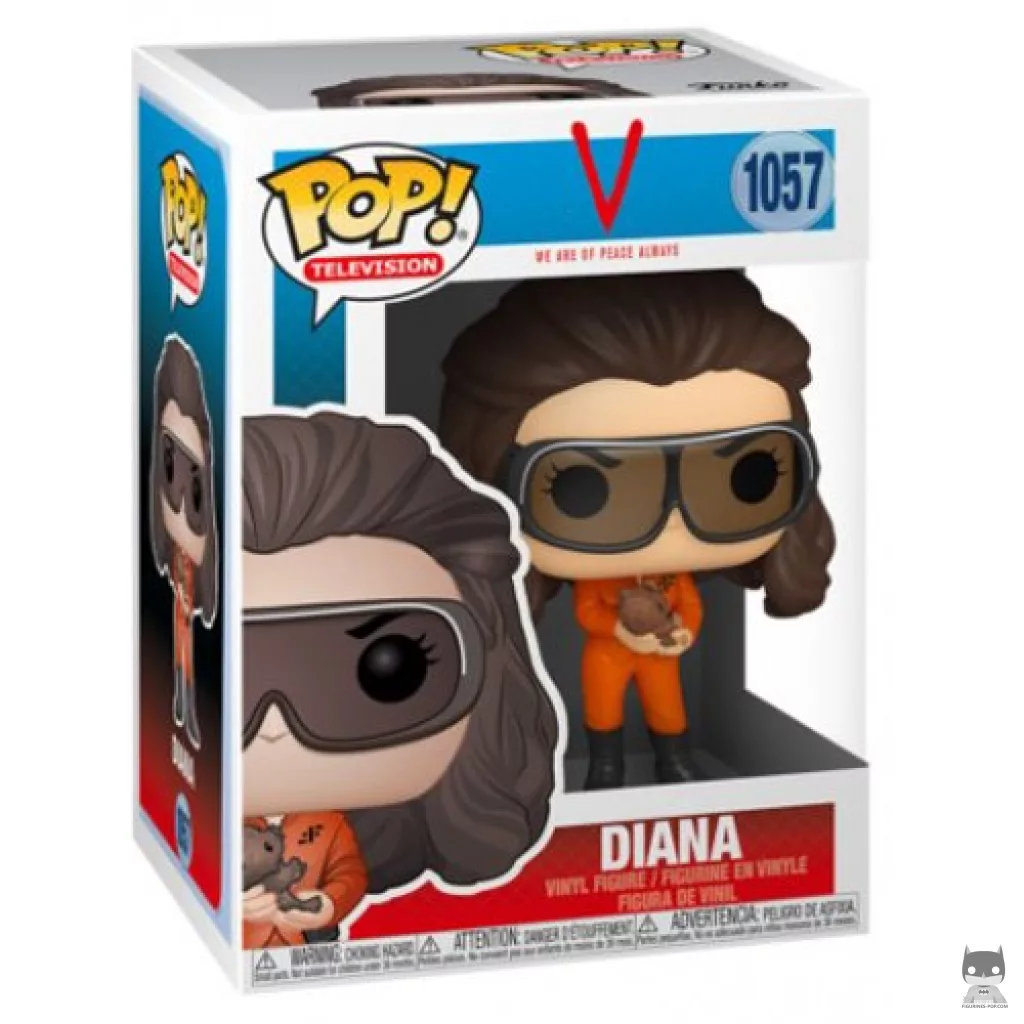 Diana Funko Pop! figure in its box