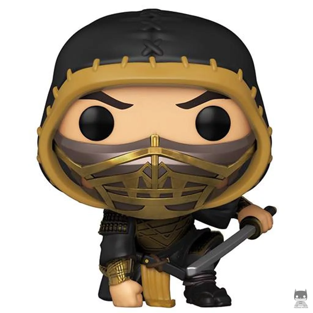 Scorpion (Metallic) Funko Pop! figure (Mortal Kombat)