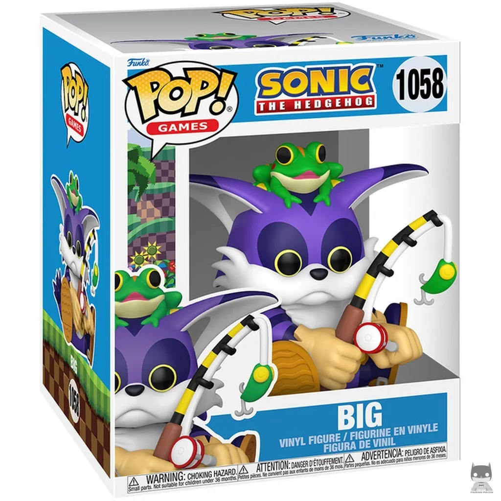 Big the Cat Funko Pop! figure in its box