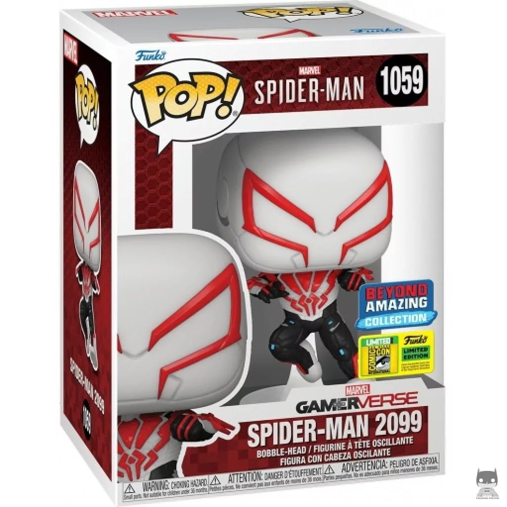 Spider-Man 2099 Funko Pop! figure in its box