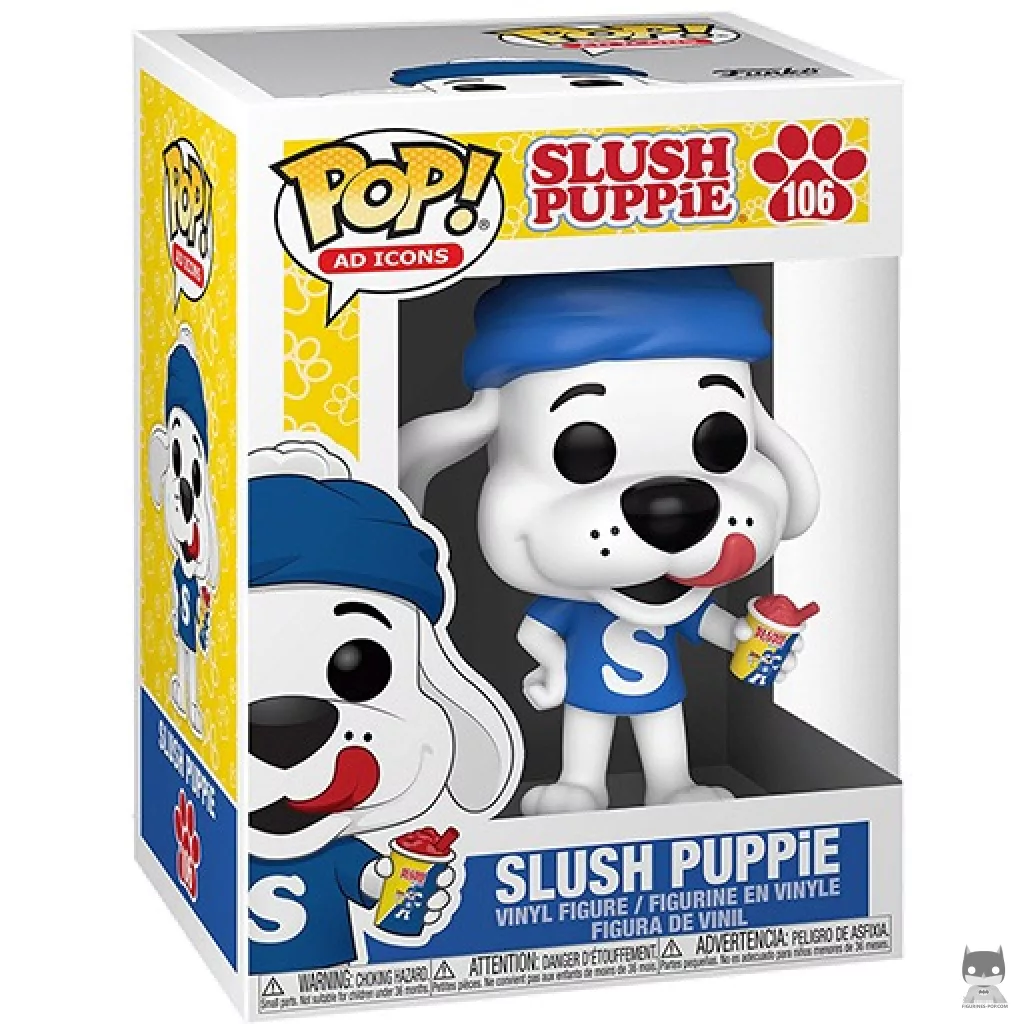 Slush Puppie Funko Pop! figure in its box