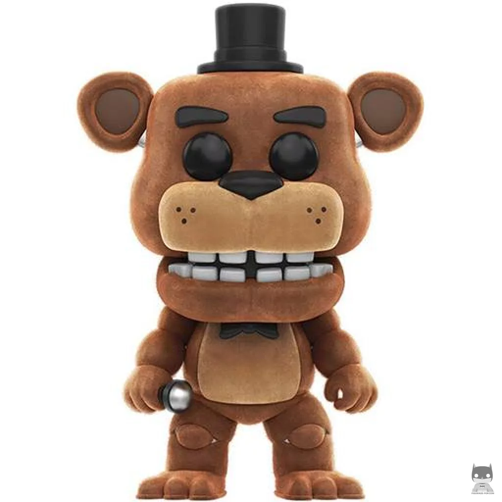 Freddy Fazbear (Flocked) Funko Pop! figure (Five Nights at Freddy's)