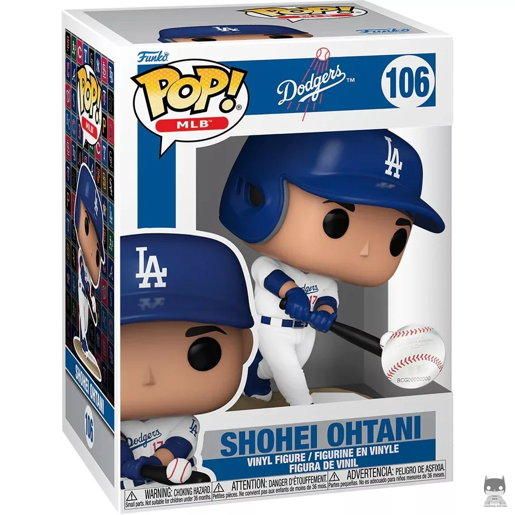 Shohei Ohtani Funko Pop! figure in its box