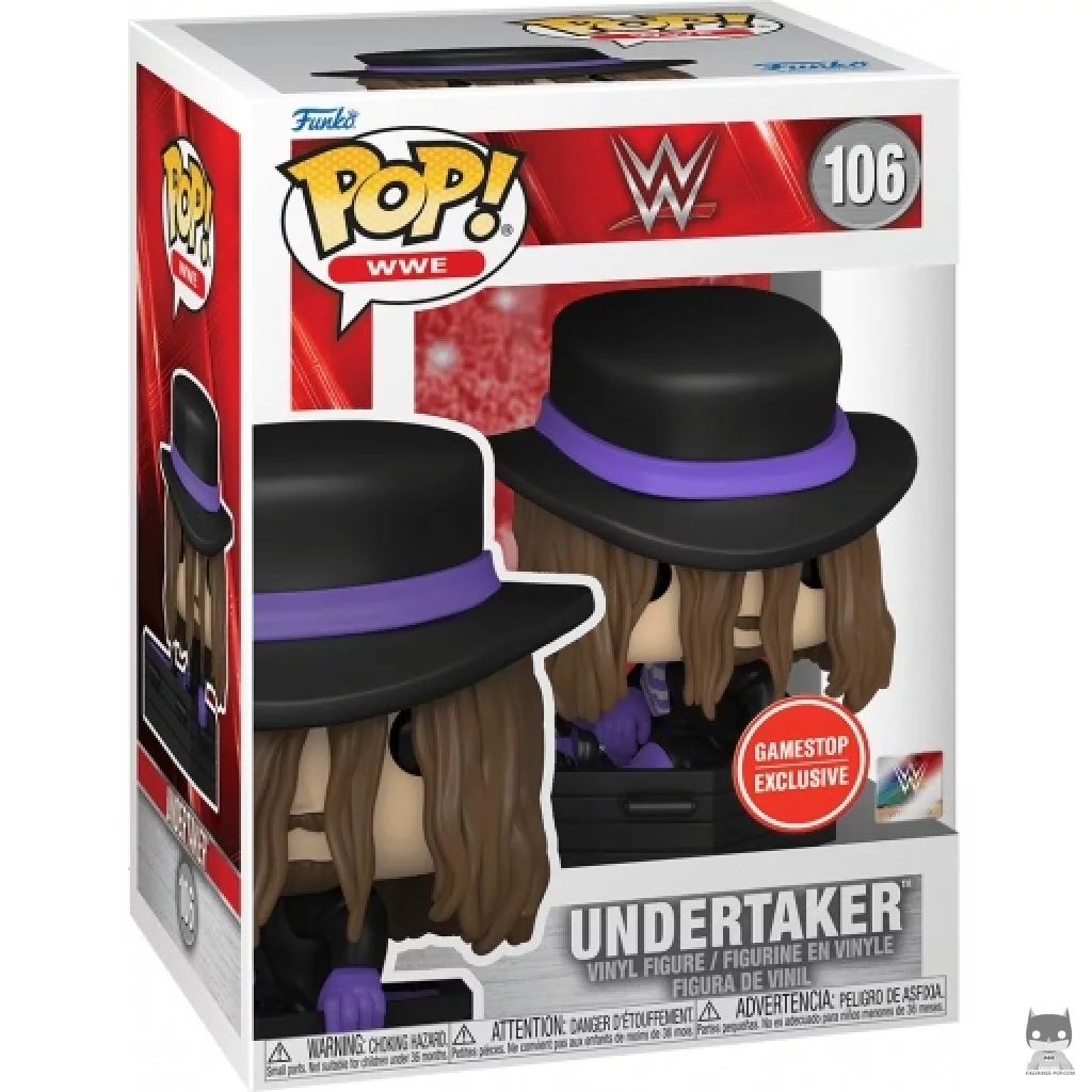 Undertaker Funko Pop! figure in its box