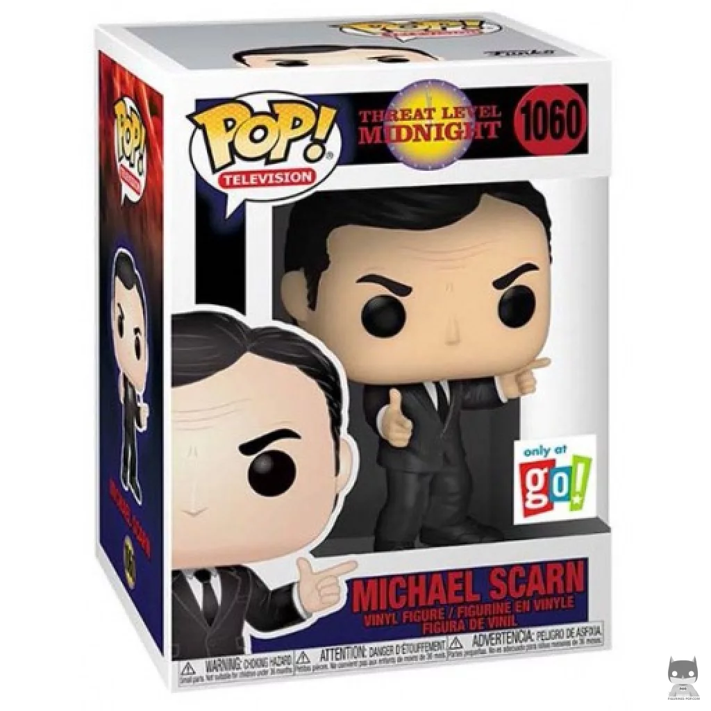 Michael Scarn Funko Pop! figure in its box