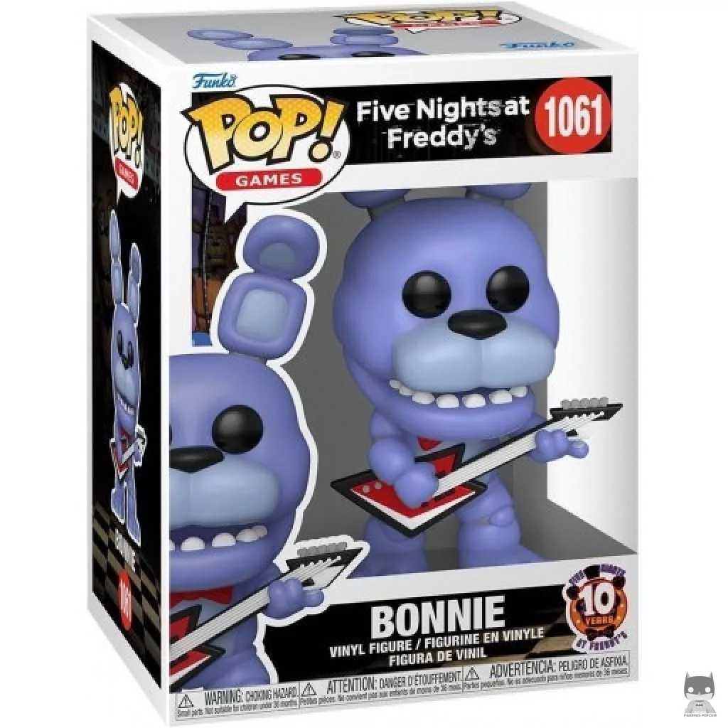 Bonnie (10th Anniversary) Funko Pop! figure in its box