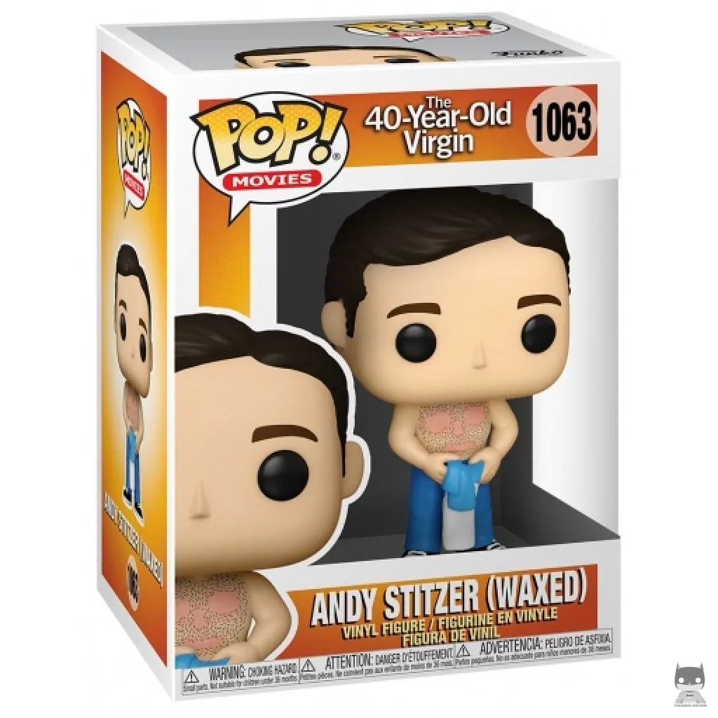 Andy Stitzer Waxed Funko Pop! figure in its box