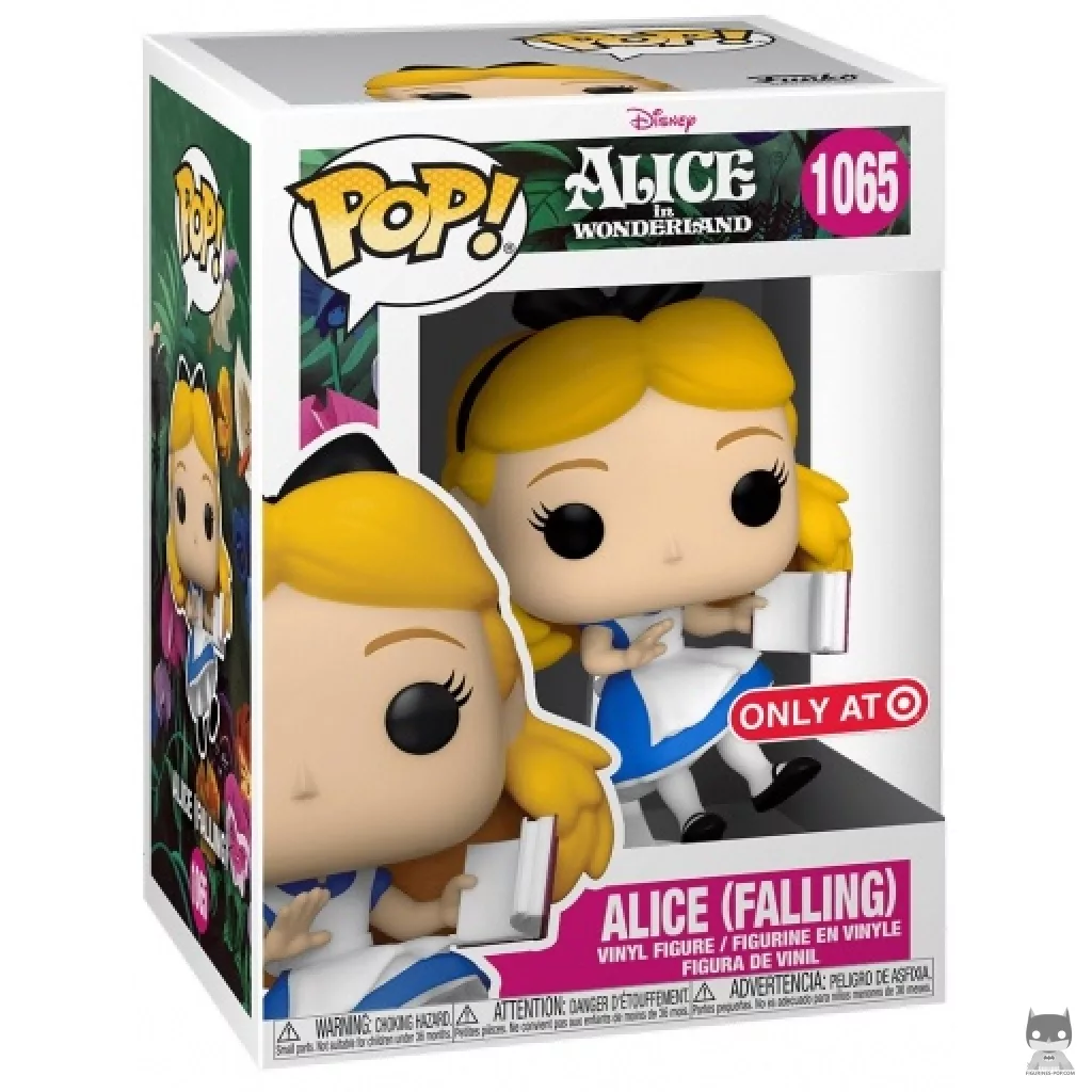 Alice Falling Funko Pop! figure in its box