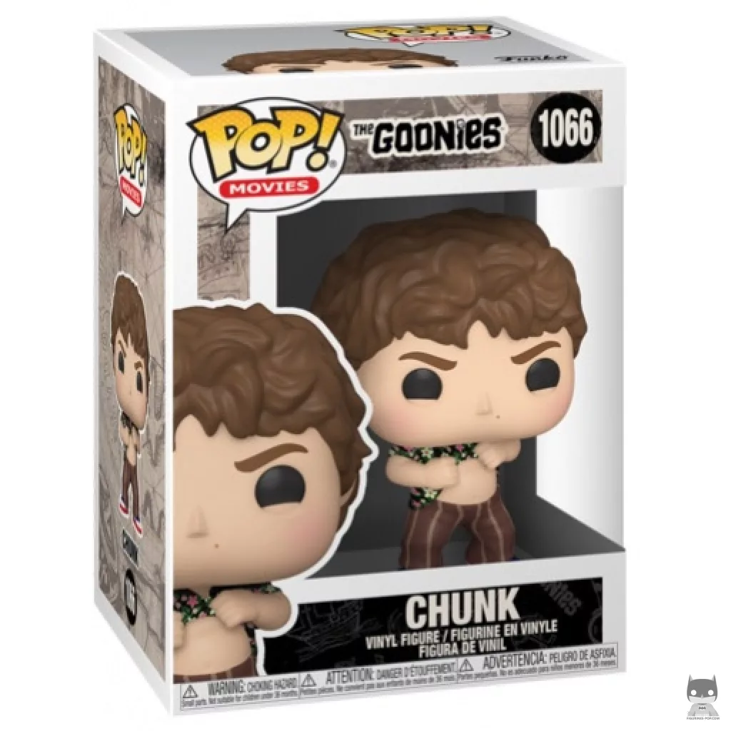 Chunk Funko Pop! figure in its box