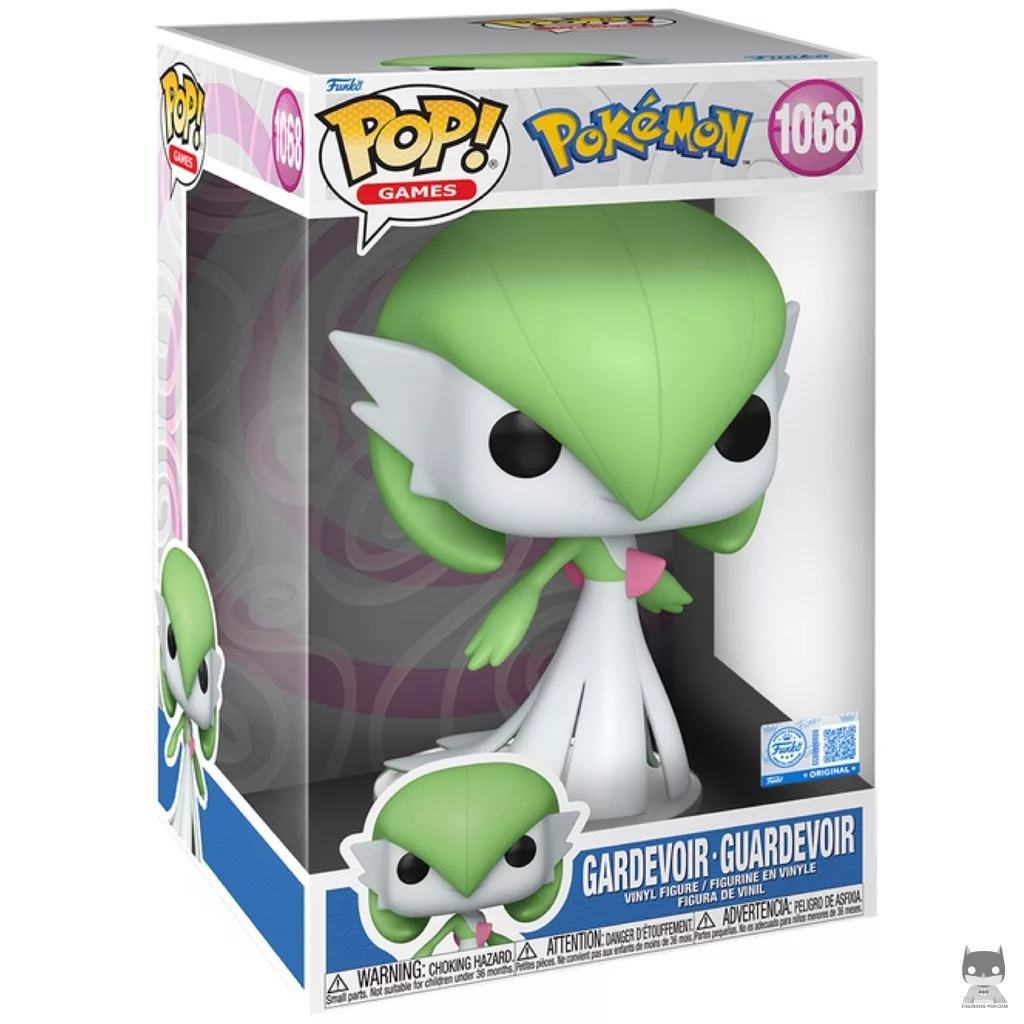 Gardevoir (Supersized) Funko Pop! figure in its box