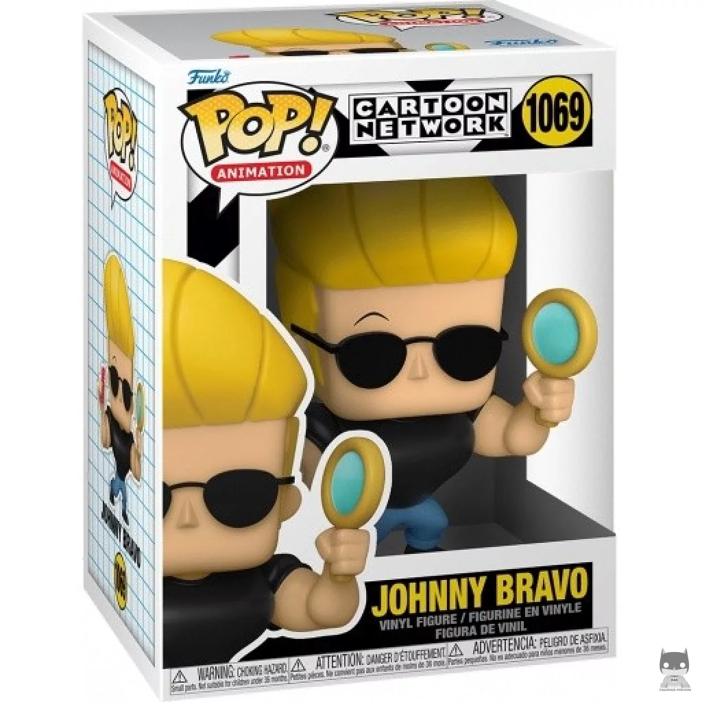 Johnny Bravo Funko Pop! figure in its box