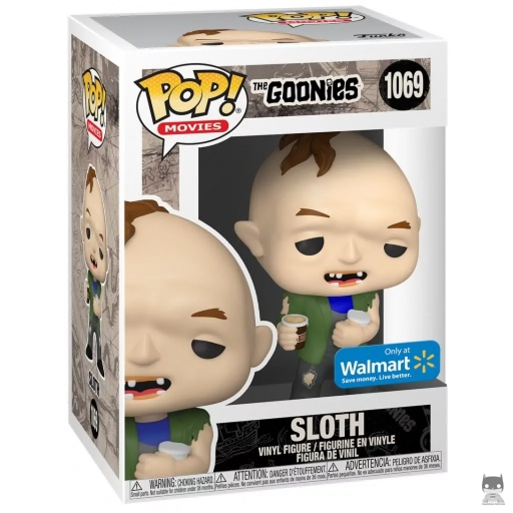 Sloth with Ice Cream Funko Pop! figure in its box