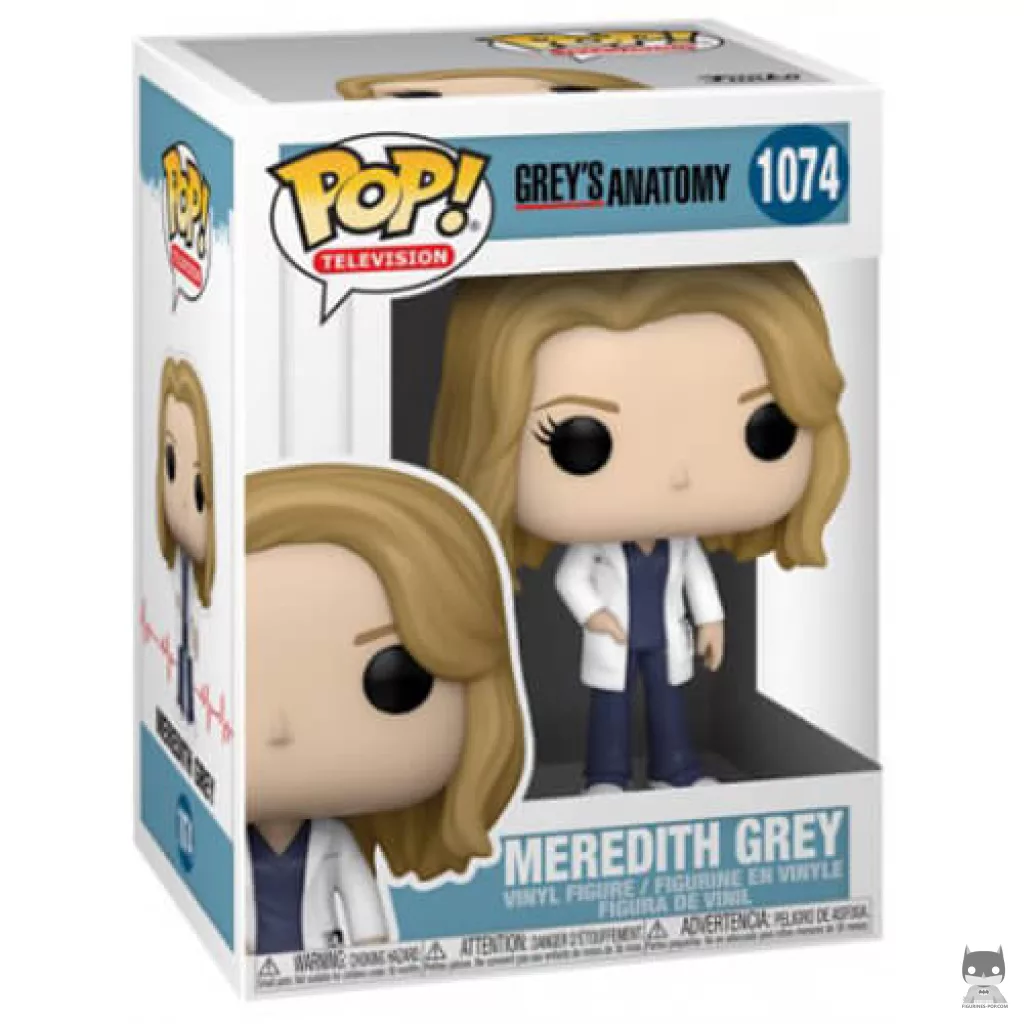 Meredith Grey Funko Pop! figure in its box
