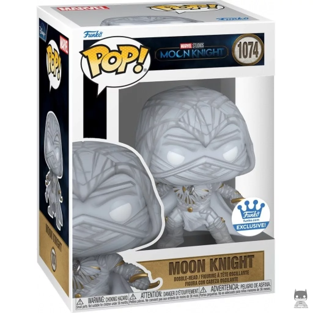 Moon Knight Funko Pop! figure in its box