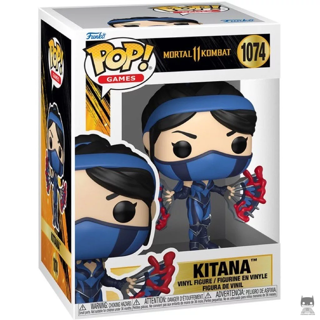 Kitana (Mortal Kombat 11) Funko Pop! figure in its box