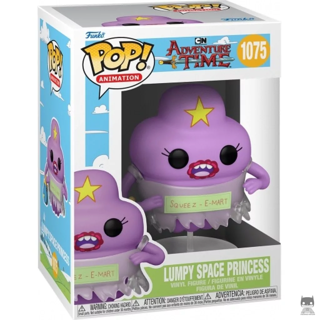 Lumpy Space Princess Funko Pop! figure in its box