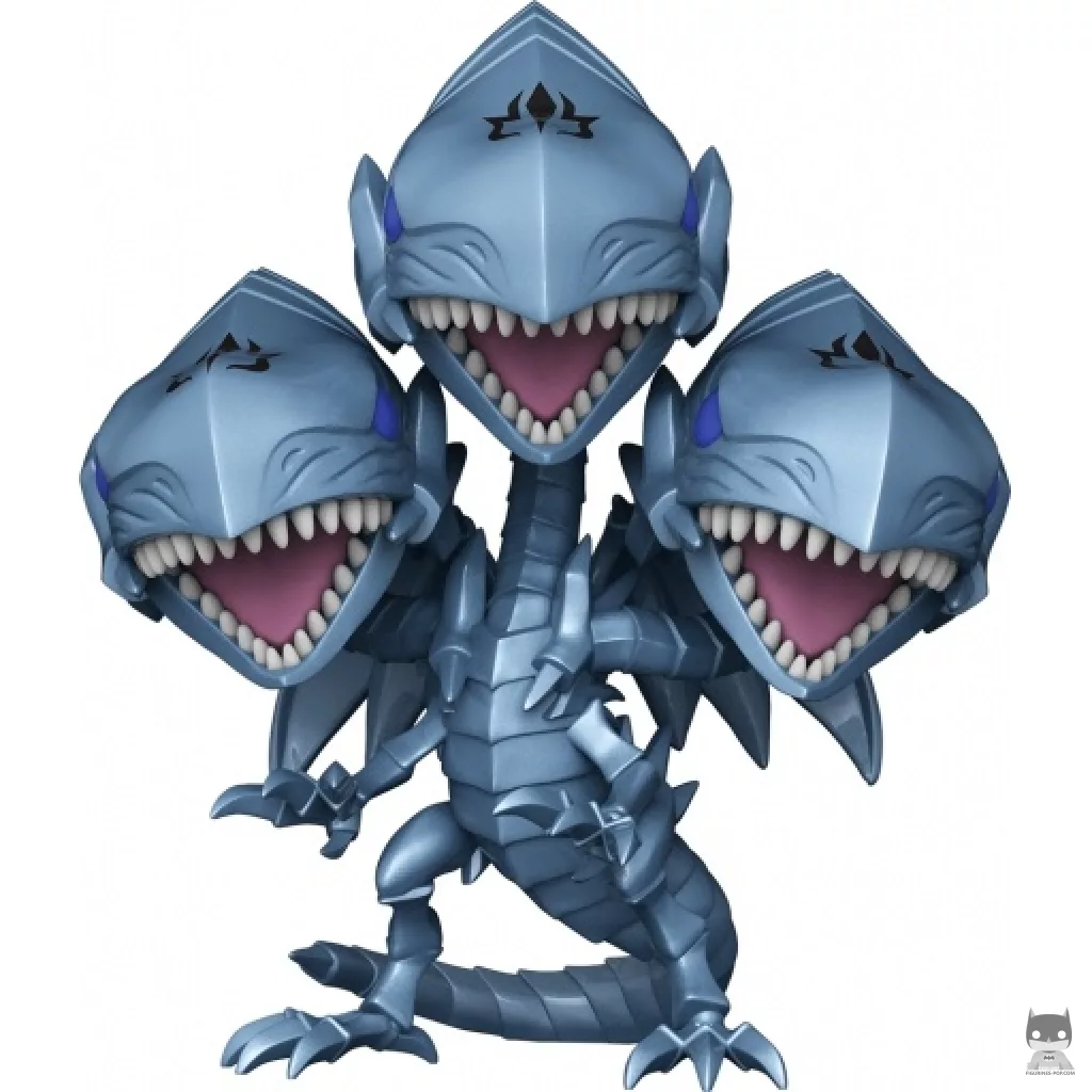 Blue-Eyes Ultimate Dragon (Metallic & Supersized) Funko Pop! figure (Yu-Gi-Oh!)