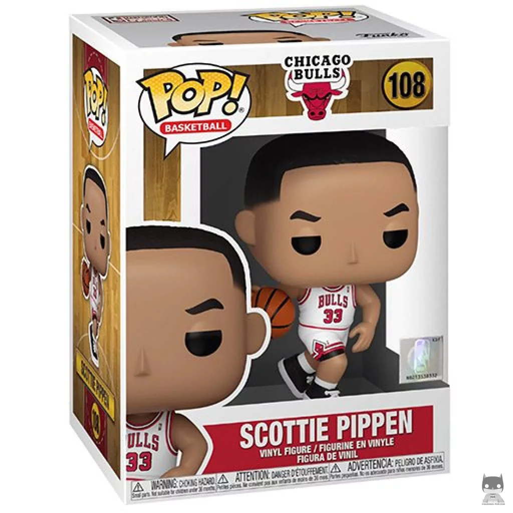 Scottie Pippen Funko Pop! figure in its box