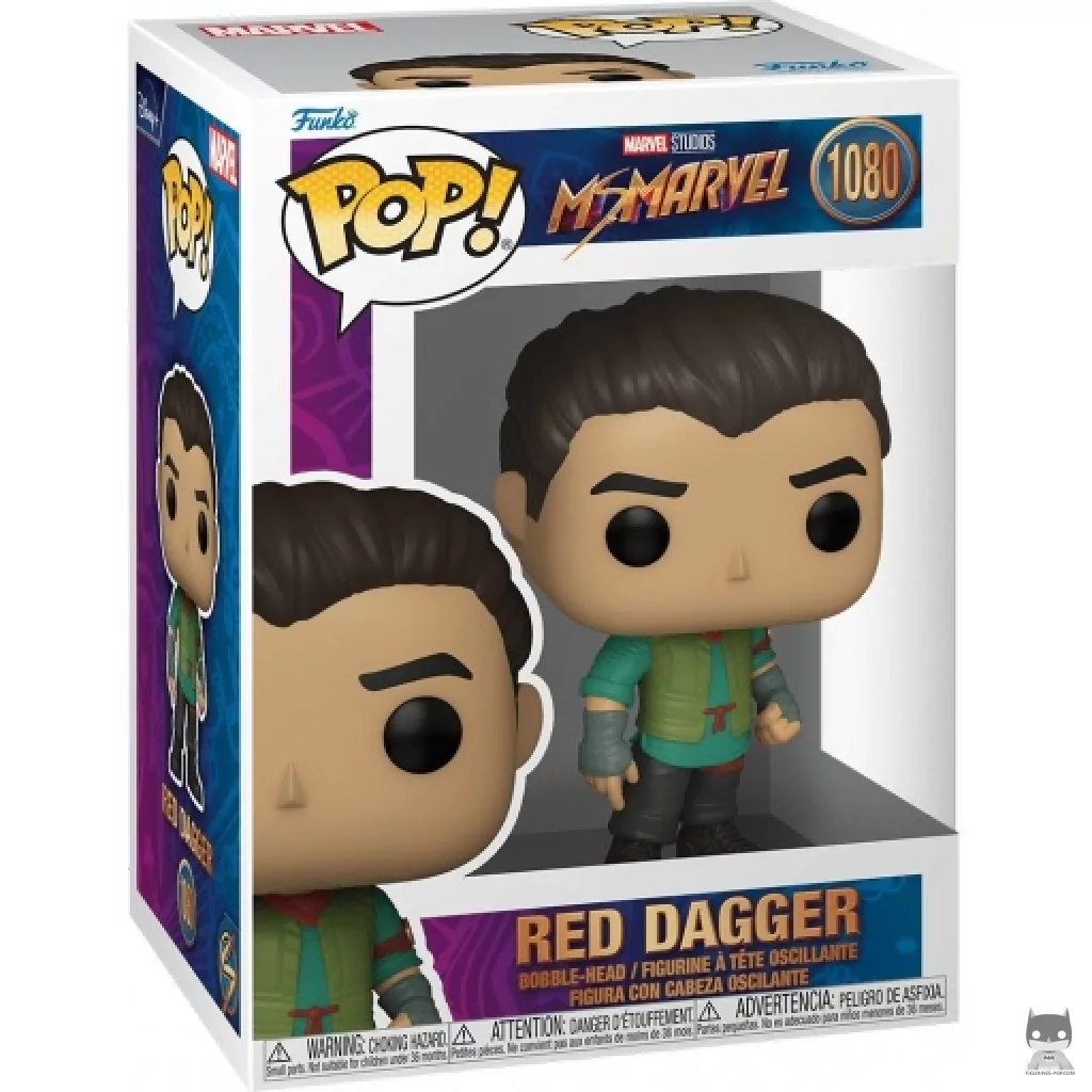 Red Dagger Funko Pop! figure in its box