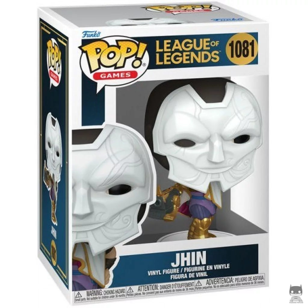 Jhin Funko Pop! figure in its box