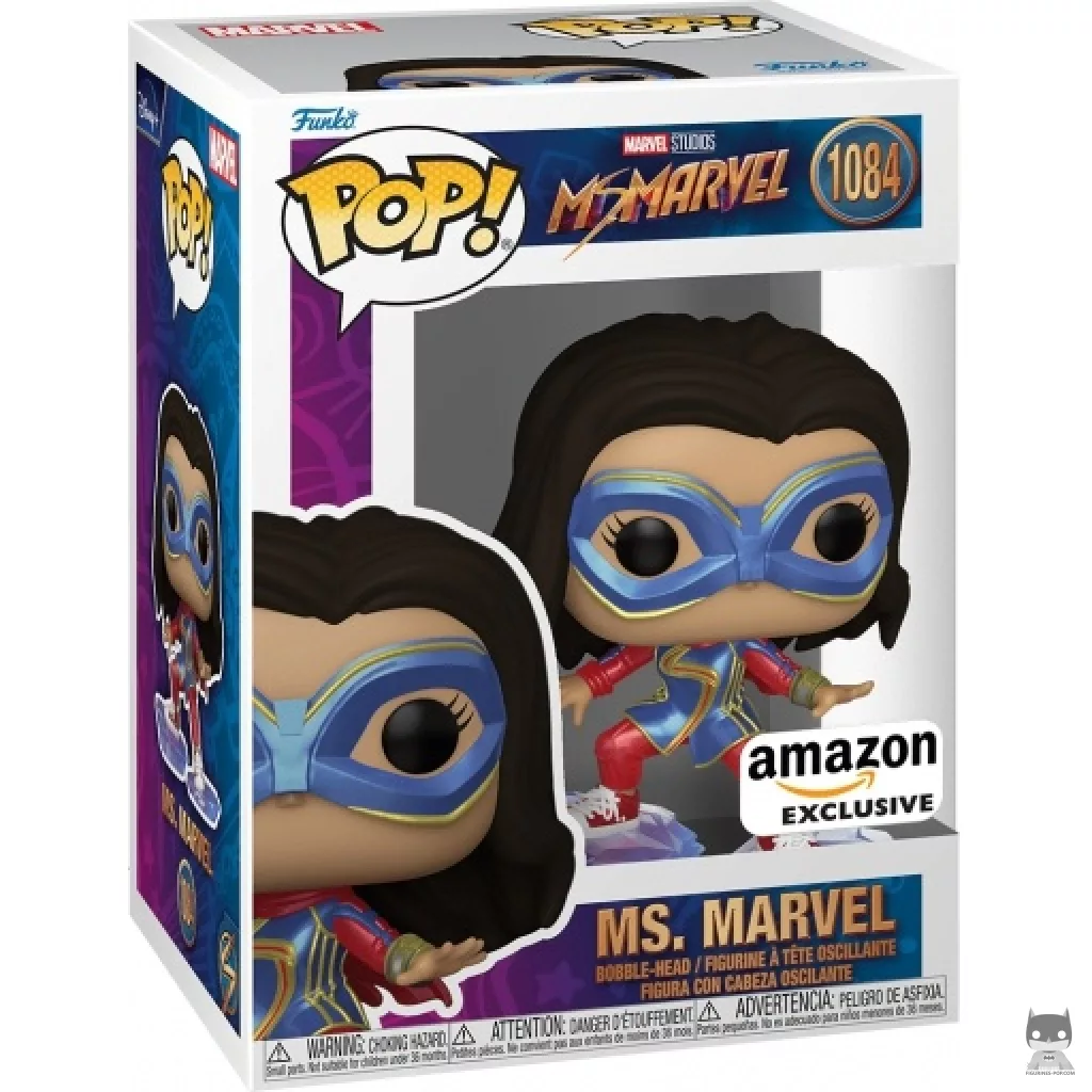 Ms. Marvel Funko Pop! figure in its box