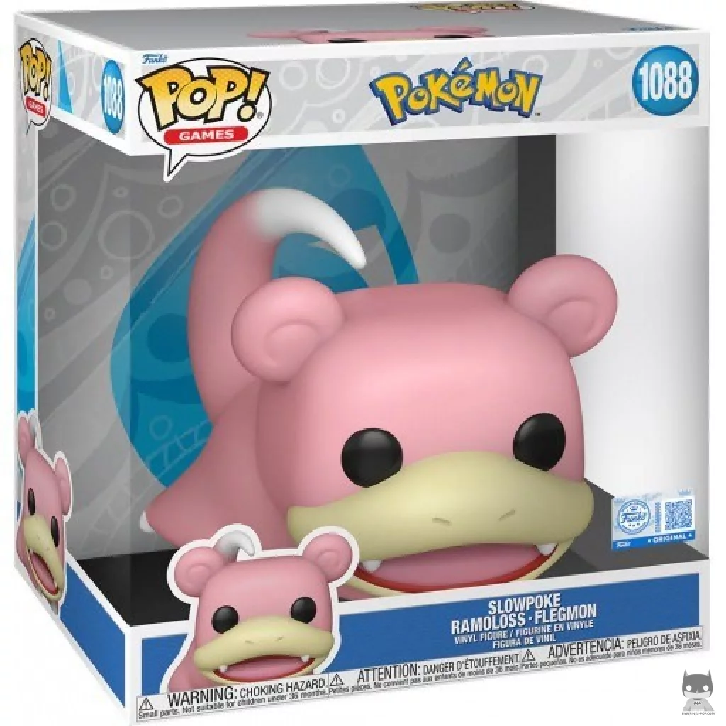 Slowpoke (SuperSized) Funko Pop! figure in its box