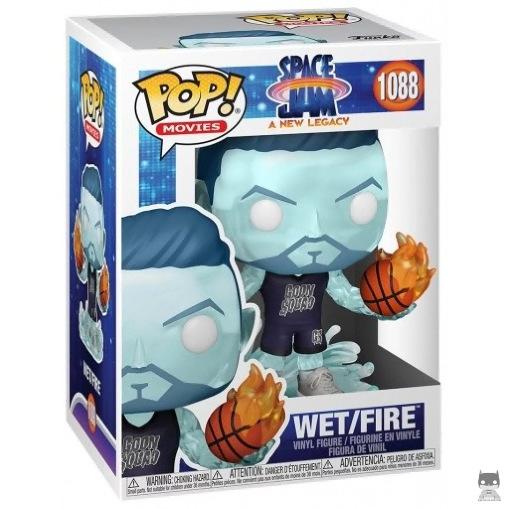Wet-Fire Funko Pop! figure in its box