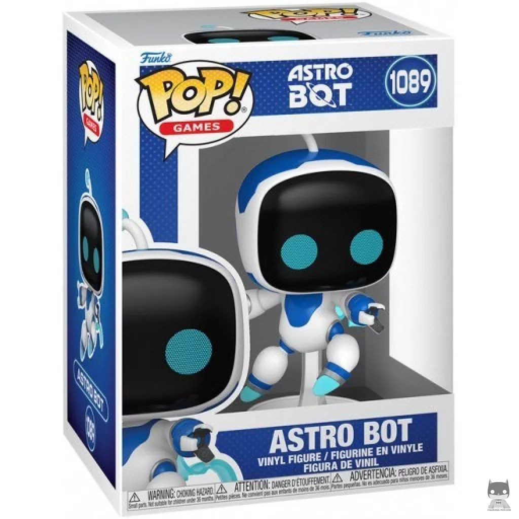 Astro Bot Funko Pop! figure in its box