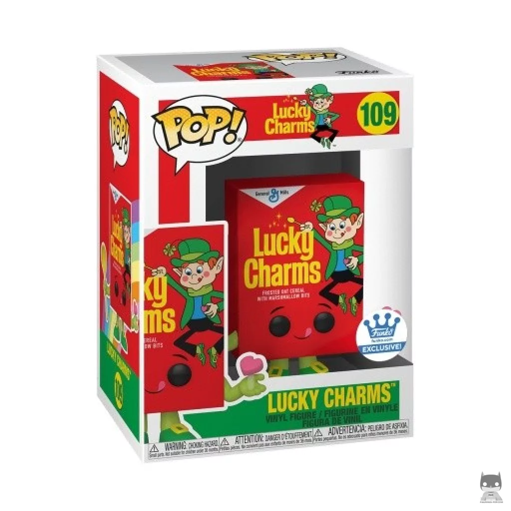 Lucky Charms Funko Pop! figure in its box