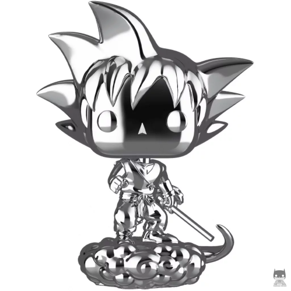 Goku with Flying Nimbus (Chrome Silver) Funko Pop! figure (Dragon Ball (DB))