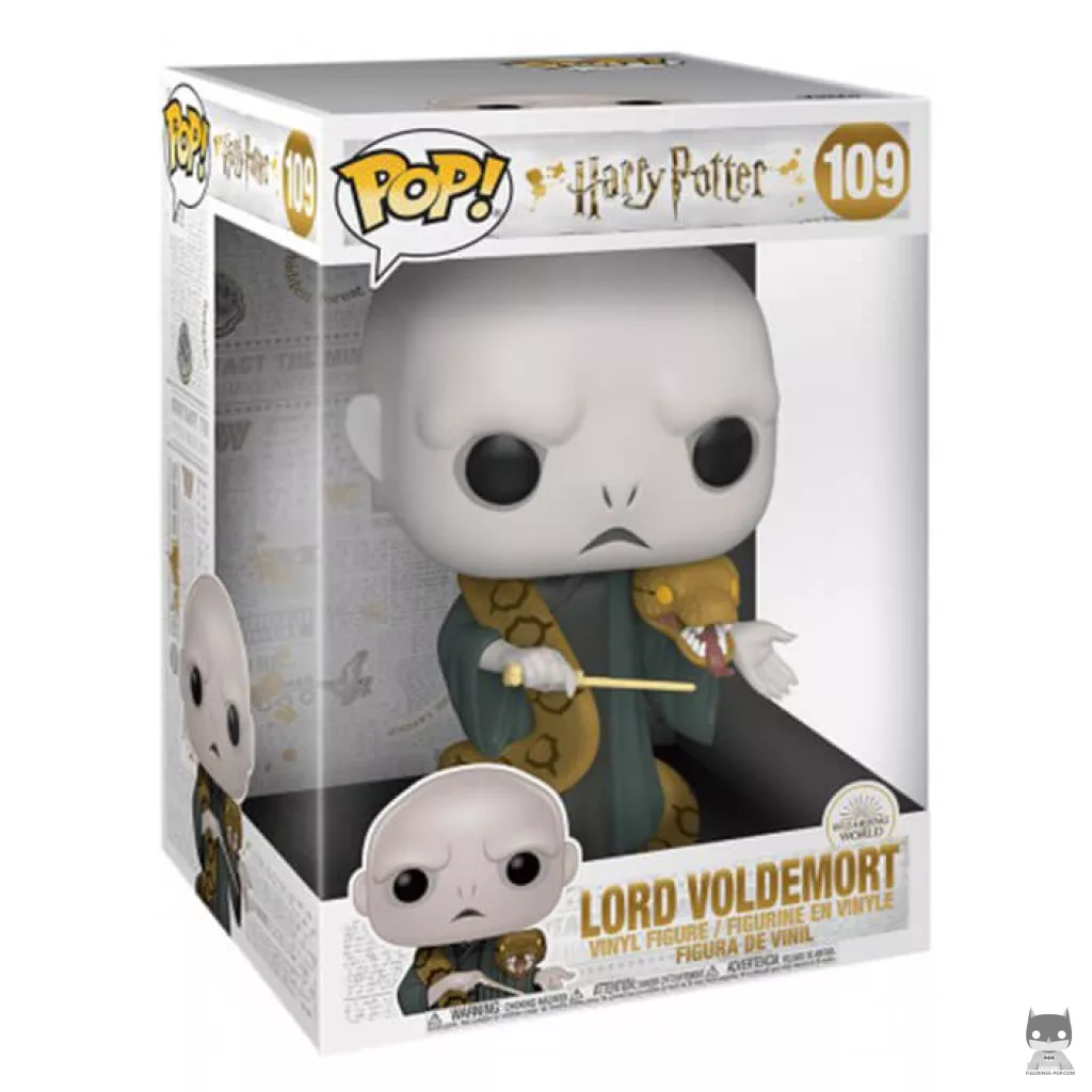 Lord Voldemort (Supersized 10'') Funko Pop! figure in its box