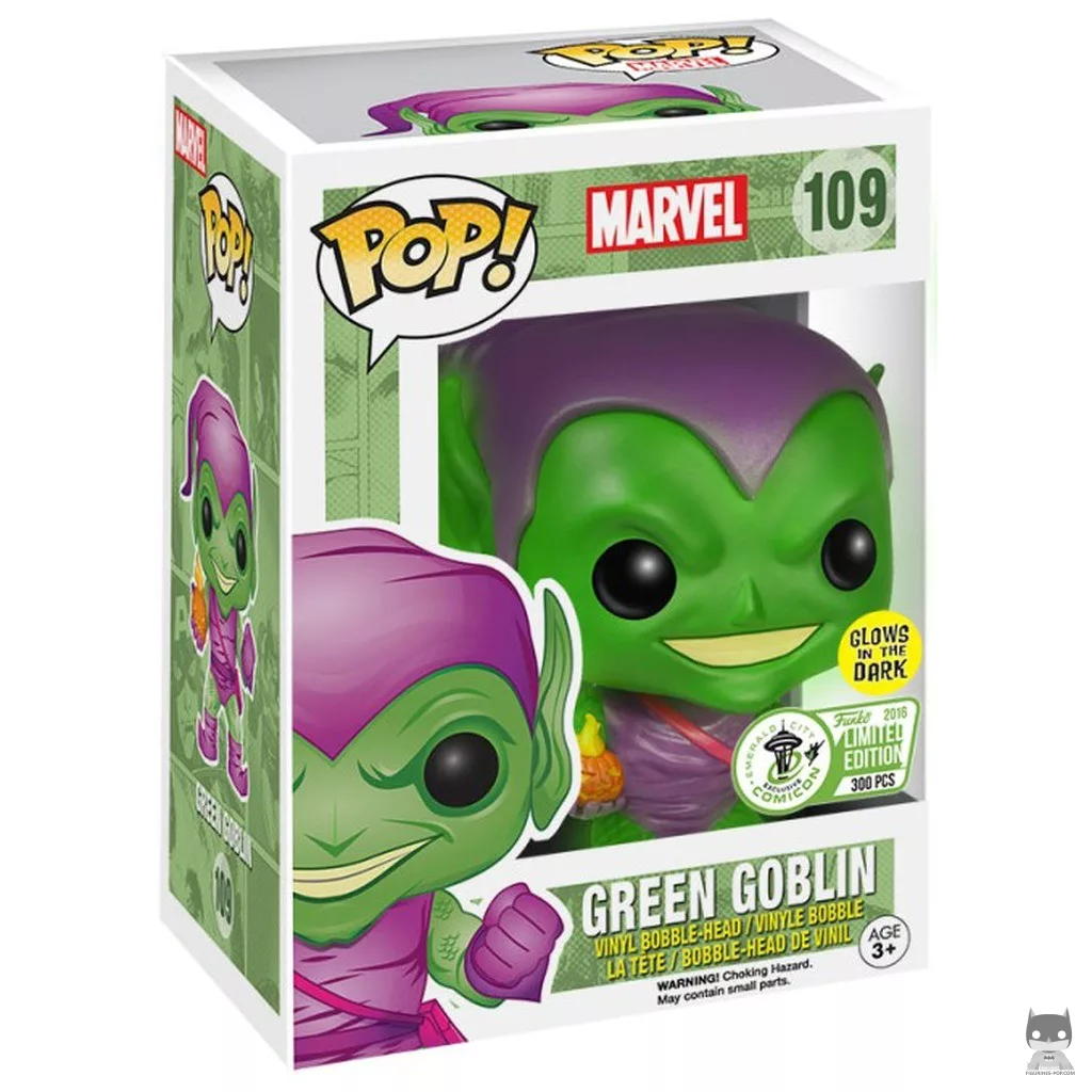 Green Goblin Funko Pop! figure in its box