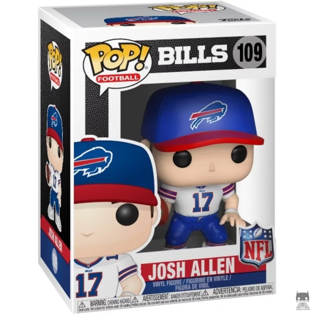 Josh Allen Funko Pop! figure in its box