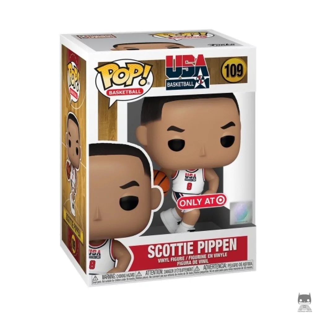 Scottie Pippen Funko Pop! figure in its box