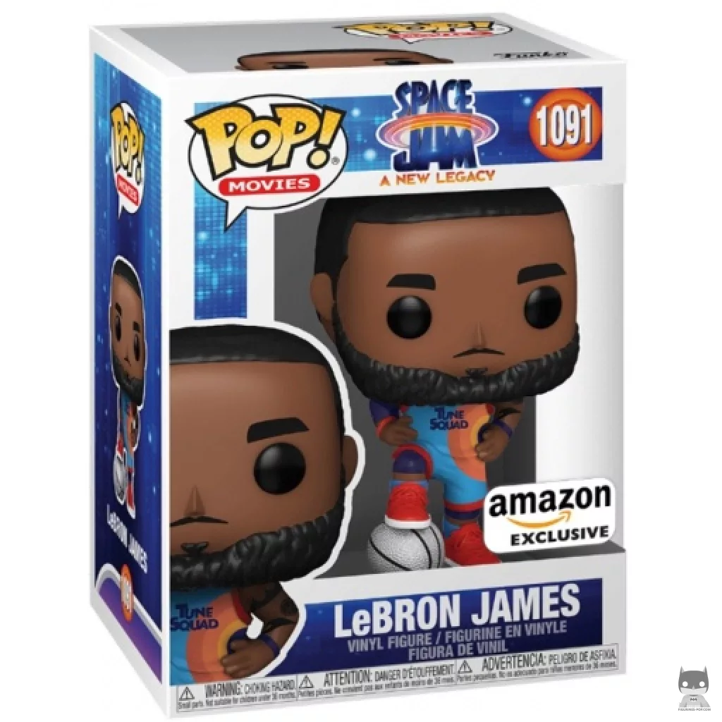 LeBron James Funko Pop! figure in its box