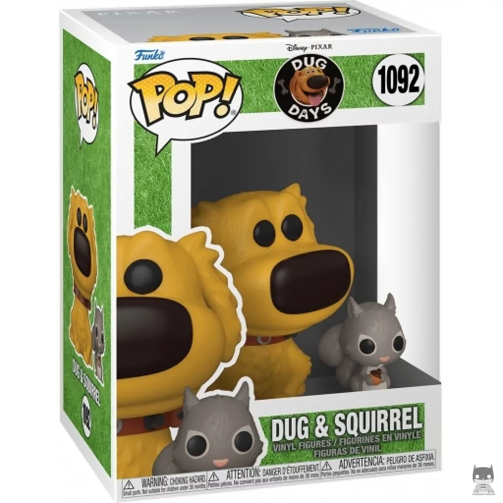Dug & Squirrel Funko Pop! figure in its box
