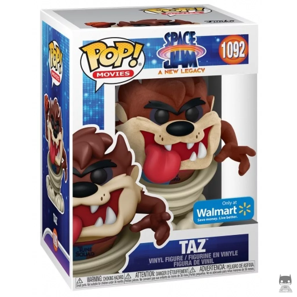 Taz Funko Pop! figure in its box