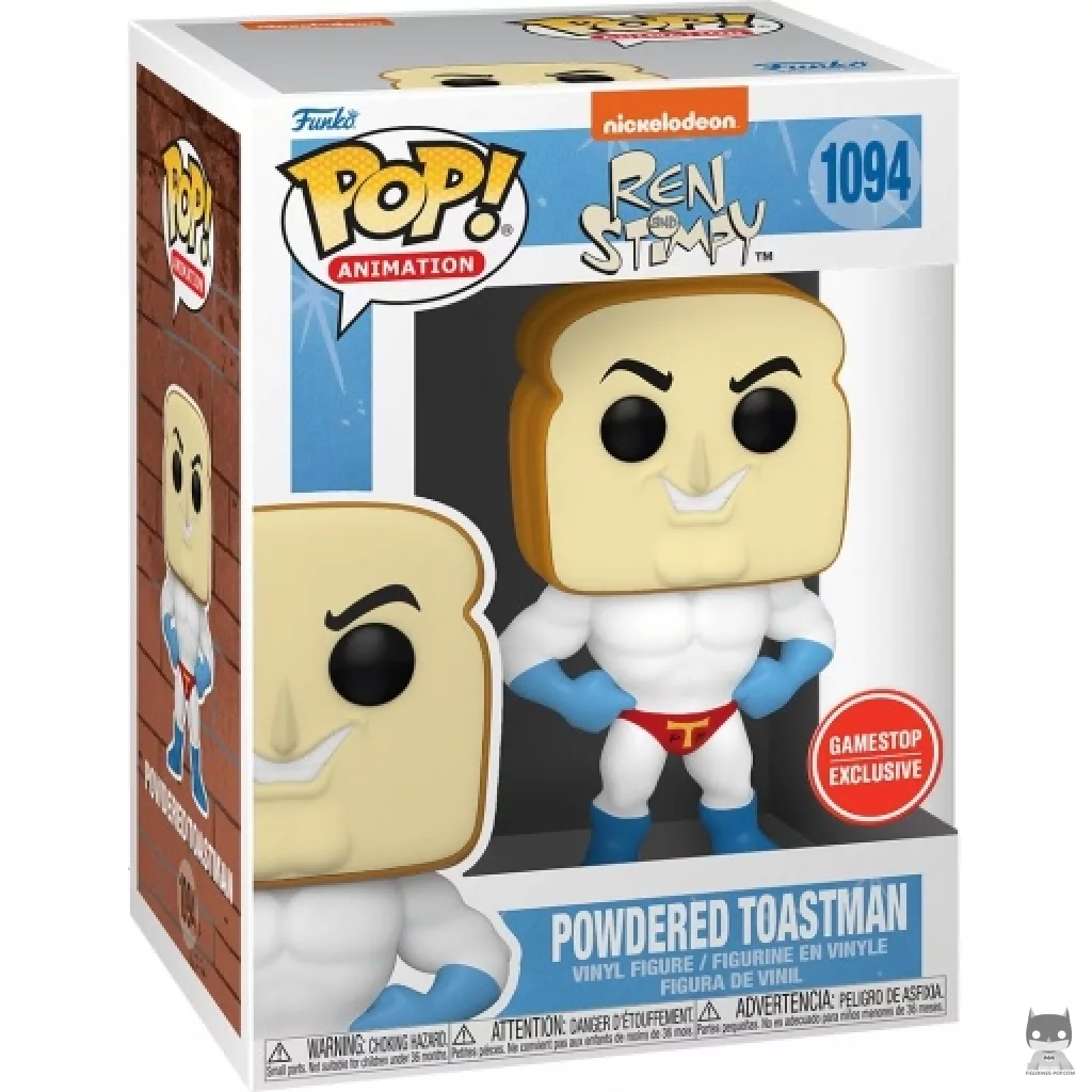 Powdered Toastman Funko Pop! figure in its box