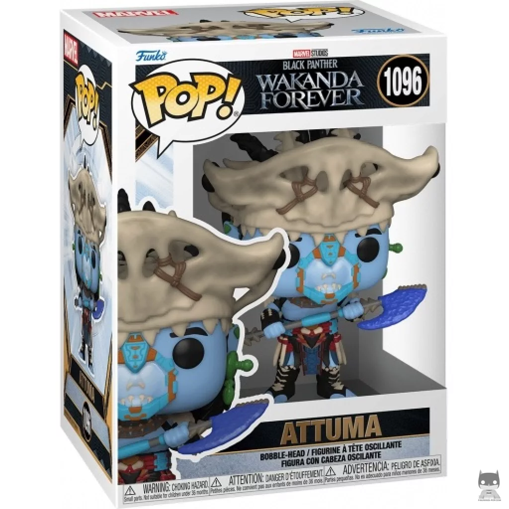 Attuma Funko Pop! figure in its box