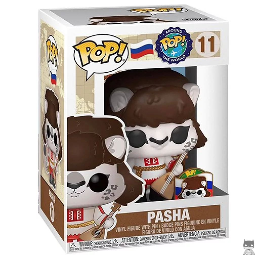 Pasha Funko Pop! figure in its box