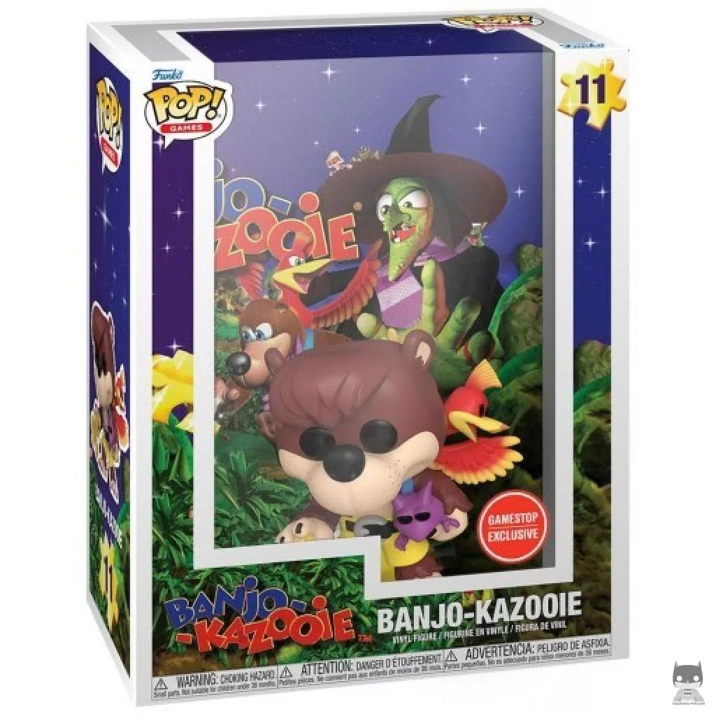 Banjo-Kazooie Funko Pop! figure in its box