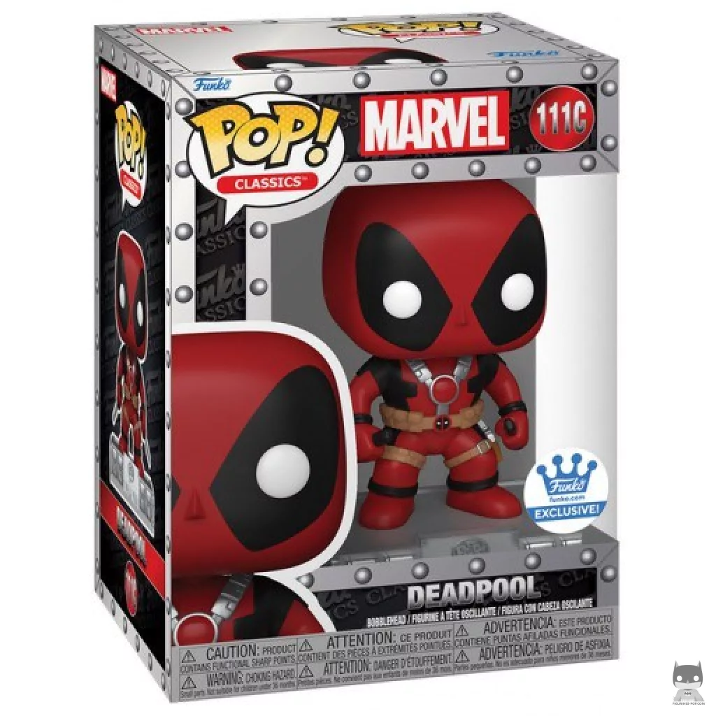 Deadpool Funko Pop! figure in its box